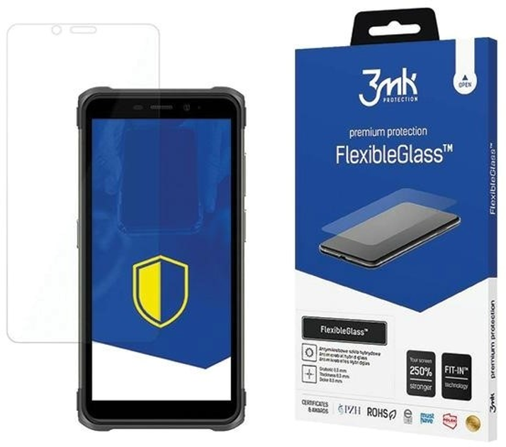 Гібридне скло для 3MK FlexibleGlass Ulefone Armor X10 Pro (5903108534765) - зображення 1