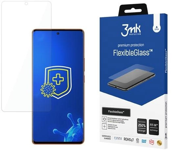 Гібридне скло для 3MK FlexibleGlass Vivo X80 Pro (5903108476263) - зображення 1