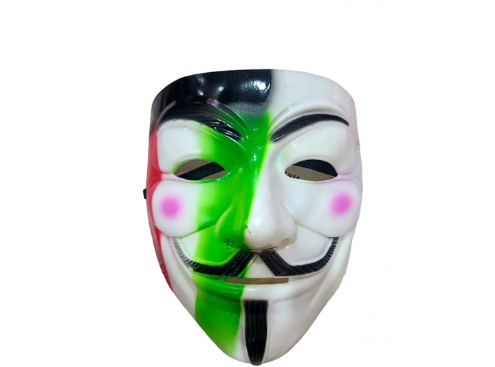 Маска Гая Фокса «V for Vendetta» (Neon подсветка)