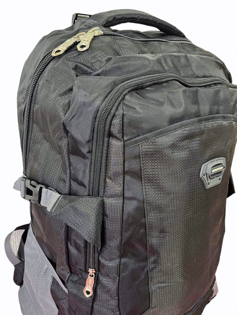 Рюкзак 70+10L чорний туристичний похідний (70*45*22см) - зображення 2