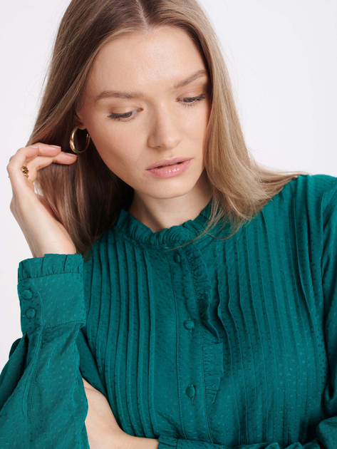 Сукня жіноча Greenpoint SUK507W2379X00 40 Темно-зелена (5903245417167) - зображення 4