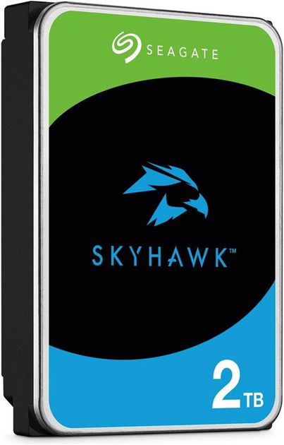Dysk twardy Seagate SkyHawk 2TB 5400rpm 256MB ST2000VX017 3.5" SATAIII (8719706028240) - obraz 3