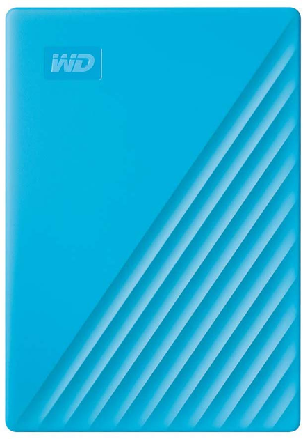 Dysk twardy Western Digital My Passport 4TB WDBPKJ0040BBL-WESN 2.5" USB 3.0 External Niebieski (0718037870212) - obraz 1