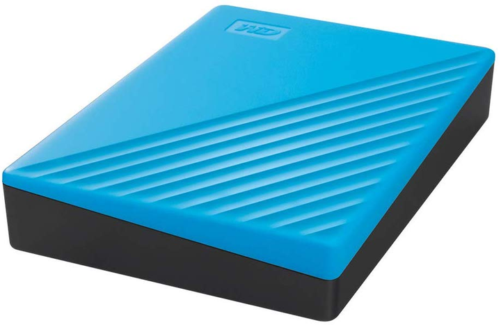 Dysk twardy Western Digital My Passport 4TB WDBPKJ0040BBL-WESN 2.5" USB 3.0 External Niebieski (0718037870212) - obraz 3