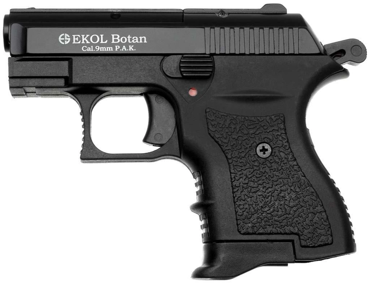 Стартовий шумовий пістолет Ekol Botan Black (9 мм) - зображення 1