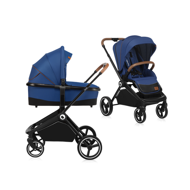 Универсальная коляска 2 в 1 Lionelo MIKA 2IN1 BLUE NAVY - Фото 1 Универсальная коляска 2 в 1 Lionelo MIKA 2IN1 BLUE NAVY - изображение 1