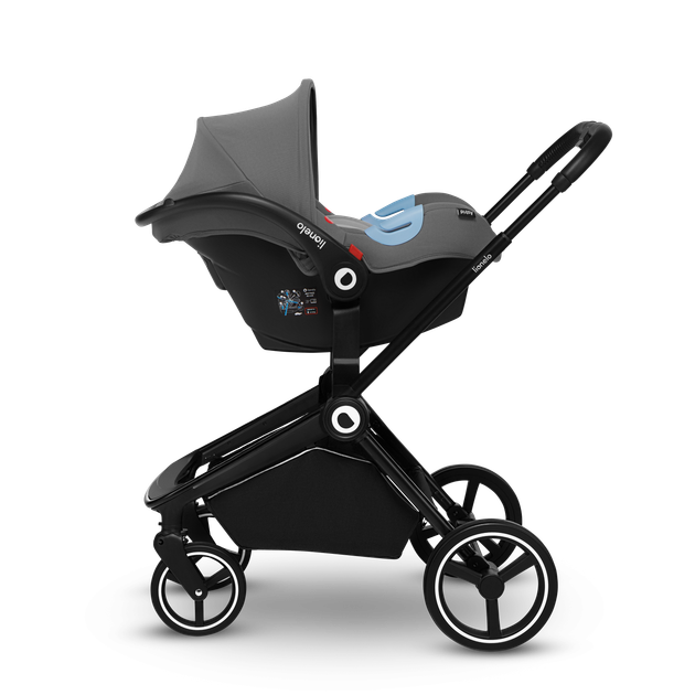 Універсальна коляска 3 в 1 Lionelo MIKA 3IN1 GREY STONE - зображення 2