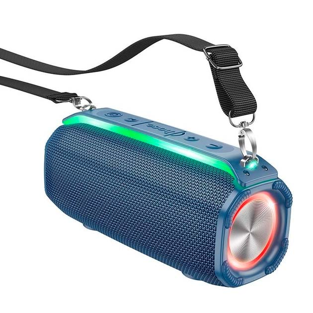Колонка Bluetooth HOCO HC23 Портативна Акустика IPX4 RGB підсвічування ...