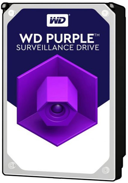 Жорсткий диск Western Digital Purple 12TB 256MB 7200rpm WD121PURZ 3.5 SATA III (0718037863726) - зображення 1