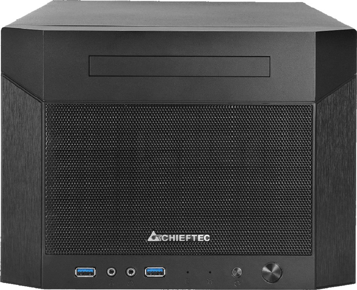 Obudowa Chieftec PRO Cube Mini Black (CN-01B-OP) - obraz 3