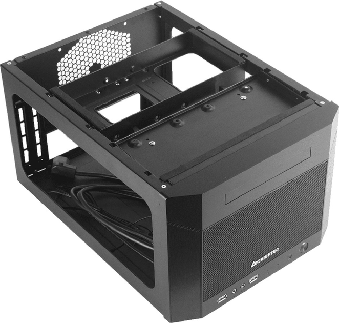 Obudowa Chieftec PRO Cube Mini Black (CN-01B-OP) - obraz 6
