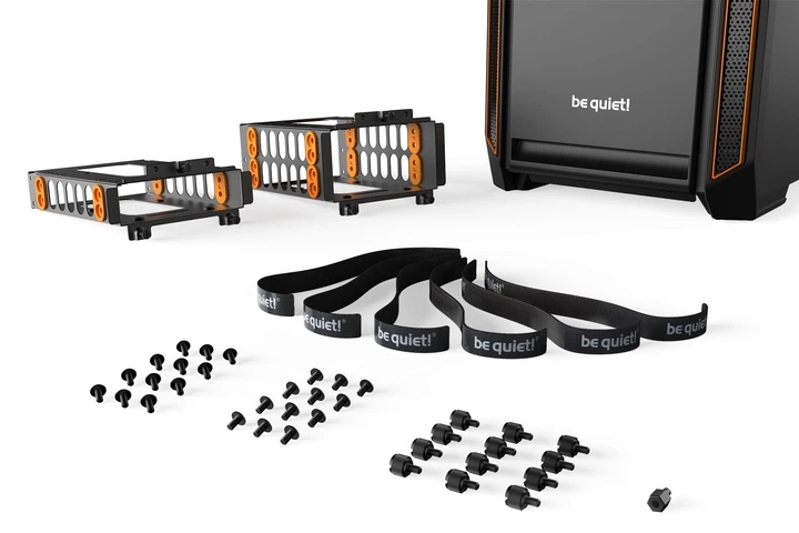 Obudowa be quiet! Silent Base 601 Window Black-Orange (4260052187029) - obraz 9