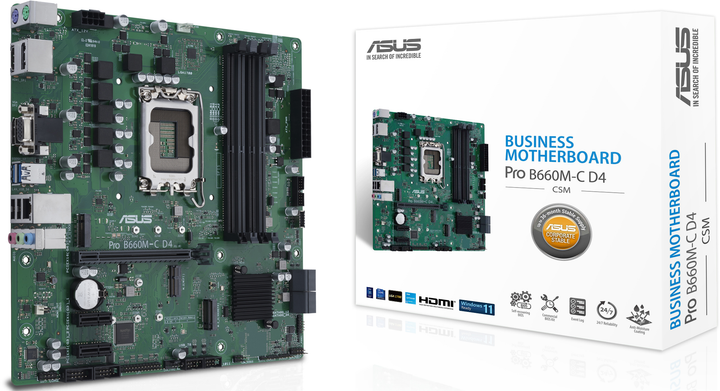 Płyta główna Asus Pro B660M-C D4-CSM (s1700, Intel B660, PCI-Ex16) - obraz 4