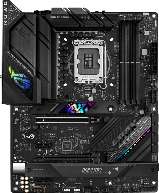 Материнська плата Asus ROG STRIX B760-F Gaming Wi-Fi (s1700, Intel B760, PCI-Ex16) - зображення 1
