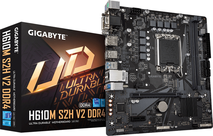 Материнська плата Gigabyte H610M S2H V2 DDR4 (s1700, Intel H610, PCI-Ex16) - зображення 5
