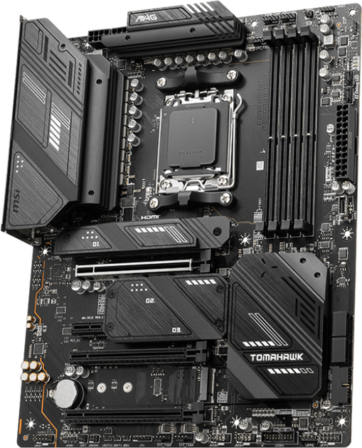 Материнська плата MSI MAG X670E TOMAHAWK Wi-Fi (sAM5, AMD X670, PCI-Ex16) - зображення 2