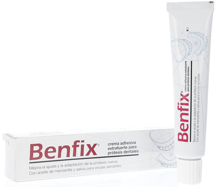 Фіксувальний крем Urgo Benfix Adhesive Cream 50 г (8470001833846) - зображення 1