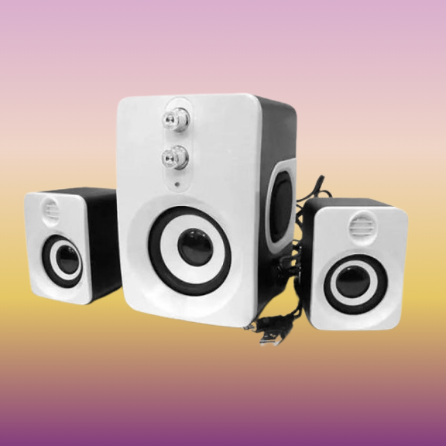 Колонки для компьютера UKC FT-10 с сабвуфером питанием от USB и ...