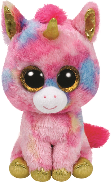 Zabawka miękka TY Beanie Boo's Jednorożec"Fantasia" 25 cm (8421370412) - obraz 1