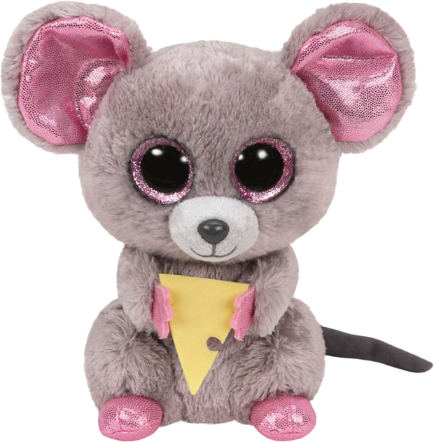 М'яка іграшка TY Beanie Boo's Мишка Squeaker 15 см (36192) (008421361922) - зображення 1