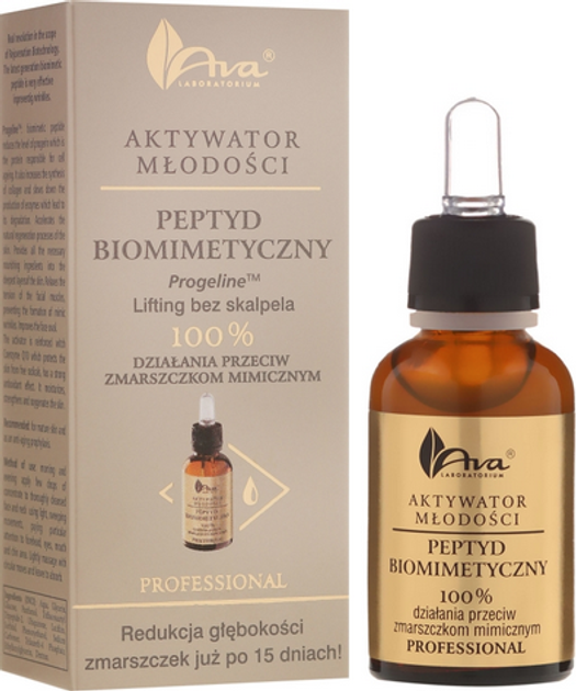 Serum - aktywator młodości do twarzy AVA Laboratorium Youth Activator Peptyd Biomimiczny 30 ml (5906323004013) - obraz 1