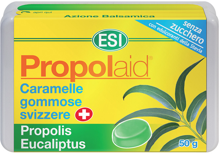 Karmel na gardło ESI Propolaid Propolis Eucaliptus 50 g (8008843008216) - obraz 1