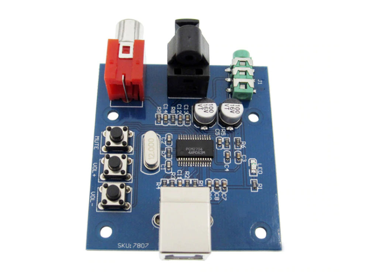 Звуковая карта Digital PCM2704 ЦАП USB (1003-900-00) - изображение 3