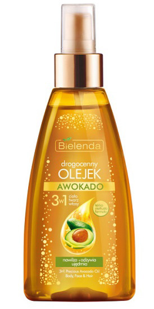 Олія для тіла, обличчя та волосся Bielenda 3-в-1 Авокадо 150 мл (5902169012694) - зображення 1