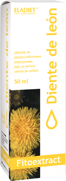 Suplement diety Eladiet Diente Leon Fitoextract 50 ml (8420101213642) - obraz 1