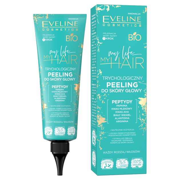 Peeling do skóry głowy Eveline Cosmetics My Life My Hair trychologiczny 125 ml (5903416035220) - obraz 1