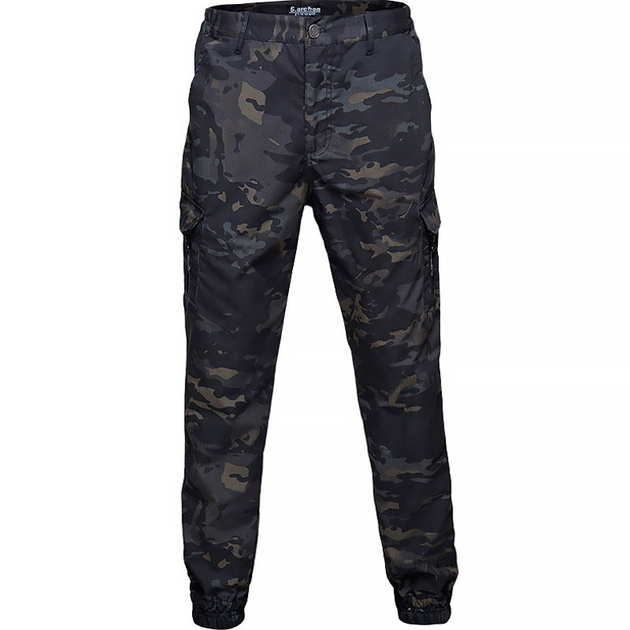 Тактические штаны S.archon SH9 Camouflage Black 2XL - изображение 1