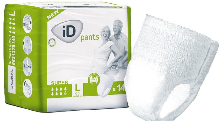 Pieluchomajtki ID Expert Pants L Super 14 szt (5414874002957) - obraz 2