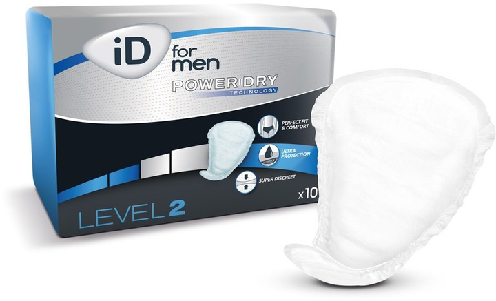 Підгузки ID Expert Men Level 1 Plus Incontinence Protector 10 шт (5414874006528) - зображення 1