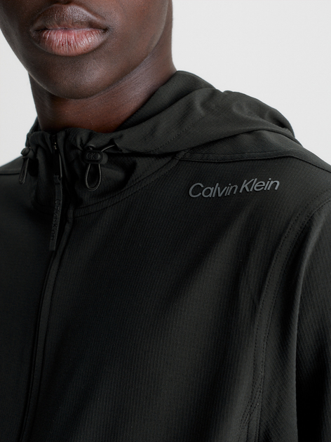 Kurtka wiatrówka męska Calvin Klein 00GMS3O502-BAE S Czarna (8720107264069) - obraz 4