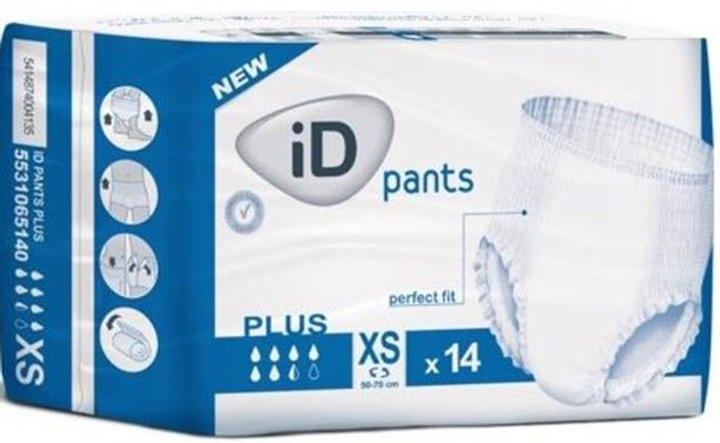 Pieluchomajtki ID Pants Plus Xs 14 szt (5414874004135) - obraz 1