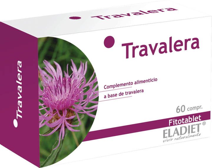 Дієтична добавка Eladiet Travalera 60 таблеток 330 мг (8420101215080) - зображення 1