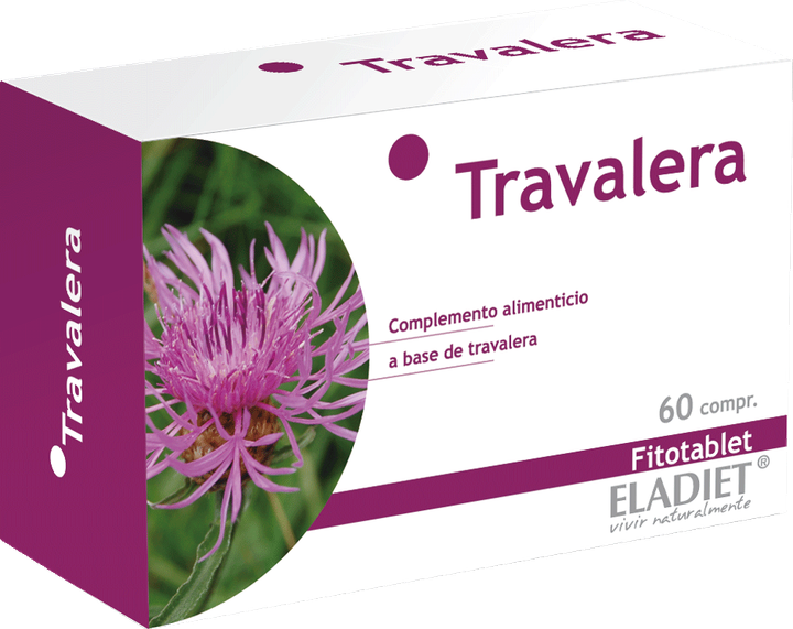 Suplement diety Eladiet Travalera 60 tabletek 330 mg (8420101215080) - obraz 1