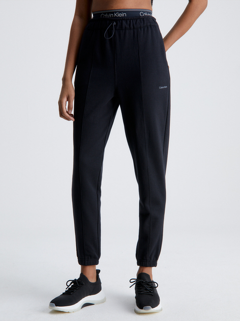 Spodnie sportowe damskie Calvin Klein 00GWS3P605-BAE L Czarne (8720107269842) - obraz 1