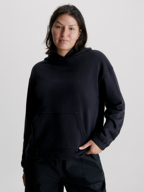 Худі жіноче Calvin Klein 00GWS3W300-BAE XL Чорне (8720107272385) - зображення 3