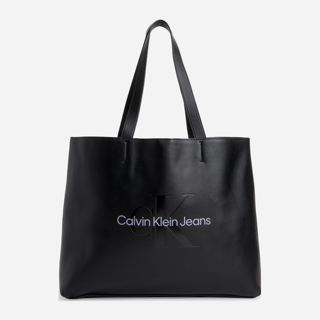 Сумка шопер Calvin Klein K60K610825-0GJ Чорна (8720108119917) - зображення 1