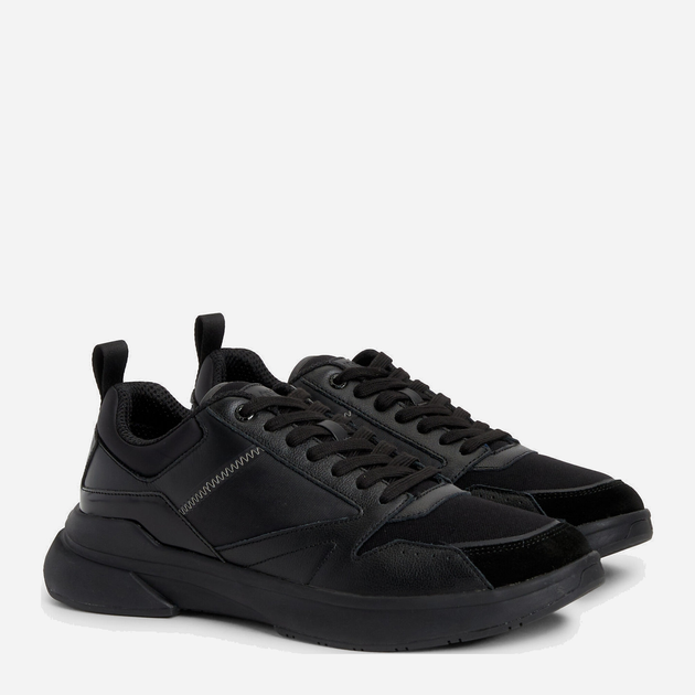 Sneakersy skórzane na platformie do kostki męskie Calvin Klein HM0HM01044-0GM 43 Czarne (8720108201247) - obraz 2