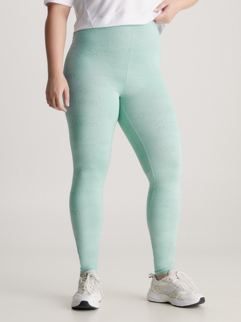 Спортивні легінси жіночі Calvin Klein 00GWS3L608-GTO L Бірюзові (8720108323505) - зображення 3