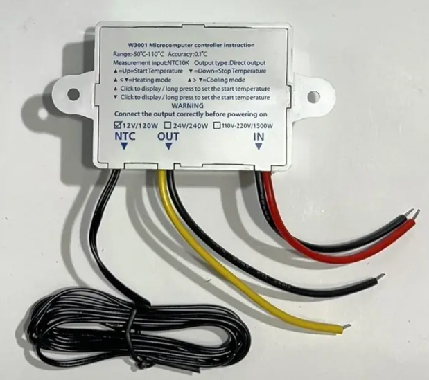 Терморегулятор W3002-220V - изображение 3