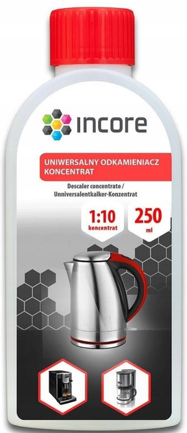 Універсальний очисник від накипу INCORE Koncentrat 250 мл (5902837452395) - зображення 1