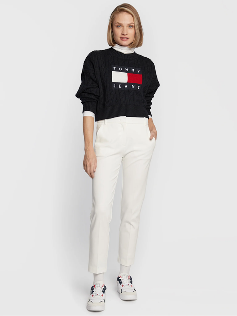 Джемпер жіночий Tommy Jeans DW0DW14261-BDS M Чорний (8720641314886) - зображення 3