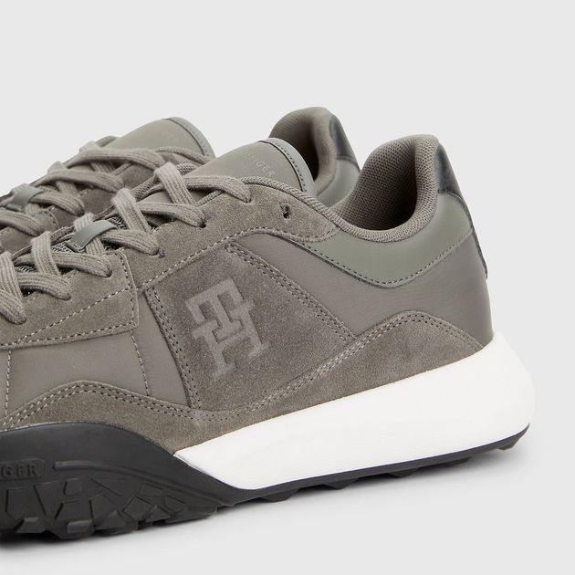 Sneakersy męskie Tommy Hilfiger FM0FM04703-PRB 44 Szare (8720644346471) - obraz 4