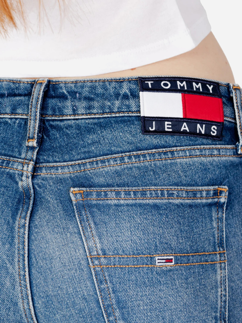 Джинси Regular fit жіночі Tommy Jeans DW0DW16025-1BK 31/30 Сині (8720644535332) - зображення 4