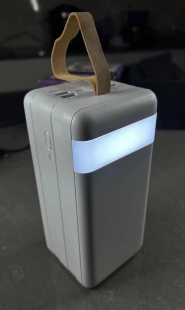 Павербанк УМБ на 80000 mAh 22.5W с быстрой зарядкой и индикатором ...