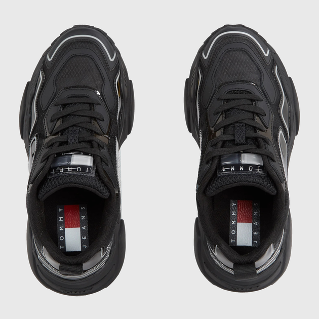 Sneakersy damskie Tommy Hilfiger EN0EN02190-BDS 36 Czarne (8720644636046) - obraz 4