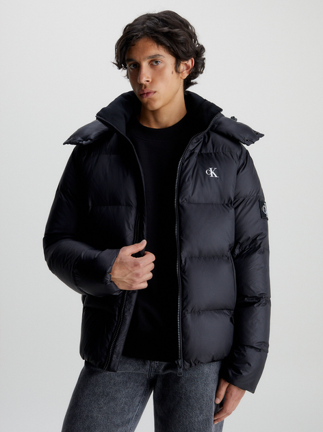Пуховик мужской Calvin Klein J30J323468-BEH L Черный (8720108078917 ...